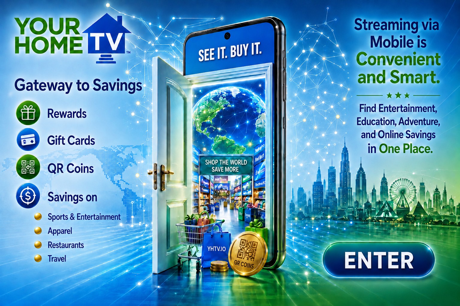 YHTV.io - Your Home TV Gateway to Savings